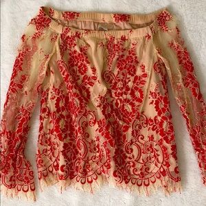 lace blouse